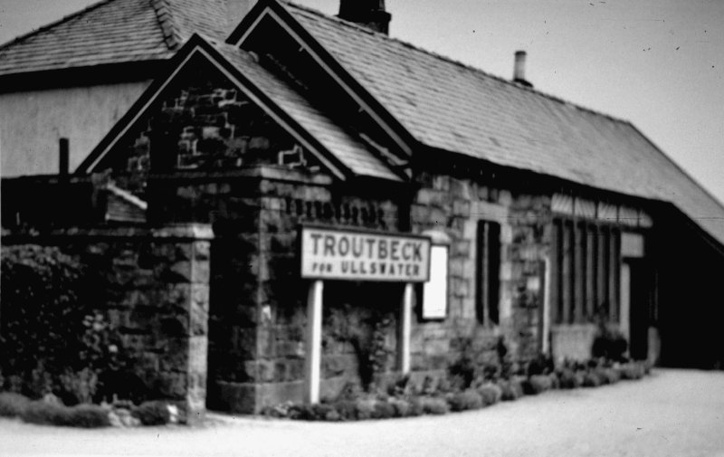Troutbeck Station Cockermouth, Keswick & Penrith Railway